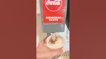 Small Coke Refill at Coca-Cola Soda Pop Fountain Machine | McDonald’s, Alhambra, California, USA