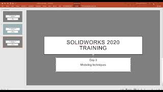 Solidworks - Lesson 3