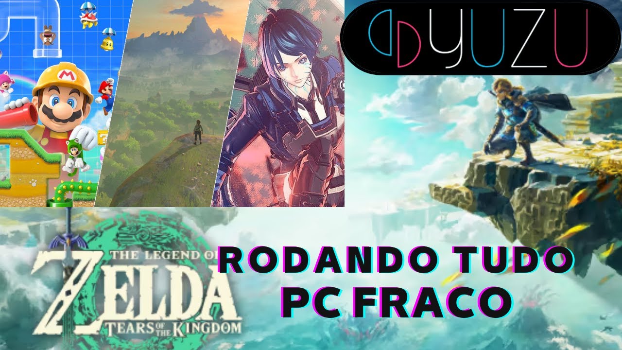 The Legend of Zelda: Tears of the Kingdom YUZU EA 3876 TRADUÇÃO UPDATE  1.2.1 TRIFORCE 