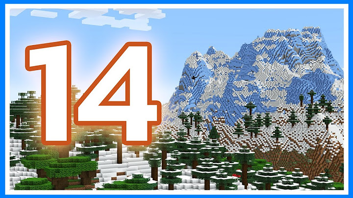 14 ซีดที่น่าเหลือเชื่อ (Incredible Seeds) ในเกม Minecraft 1.18