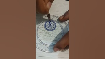 Spirograph art | Geometric patterns | Creative art designs #shorts #art #spirograph #craft #diy