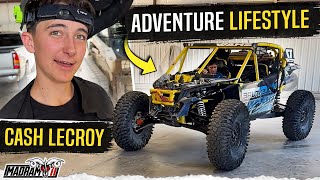 Cash Lecroy Gets His Hands On Jay Shaws Adventure Lifestyle Canam Race Car