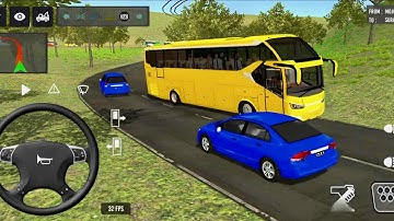 Euro Bus Driving Game PublicTransportation 2024 Indonesia BusSimulator Android Gameplay #26