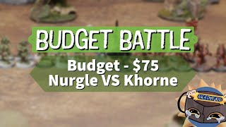 AOEW - Budget Battle Report - Maggotkin of Nurgle VS Blades of Khorne 🤢👹