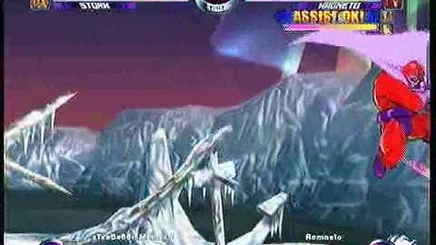 MvC2 Online (360): TeaBagginMoms (MSP) vs Brett (MSP) 2 .:1.21.10:.