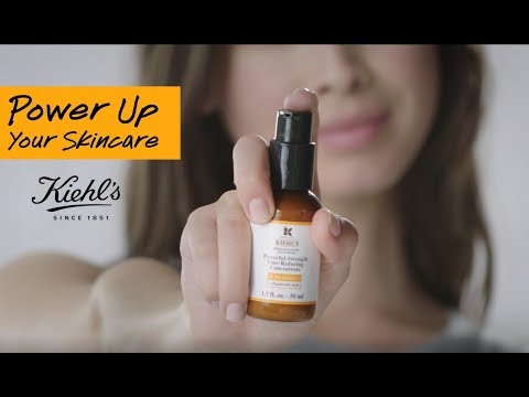 Vitamin C Serum with Multi-Benefits | The NEW Kiehl's Powerful-Strength  Line-Reducing Concentrate! - YouTube