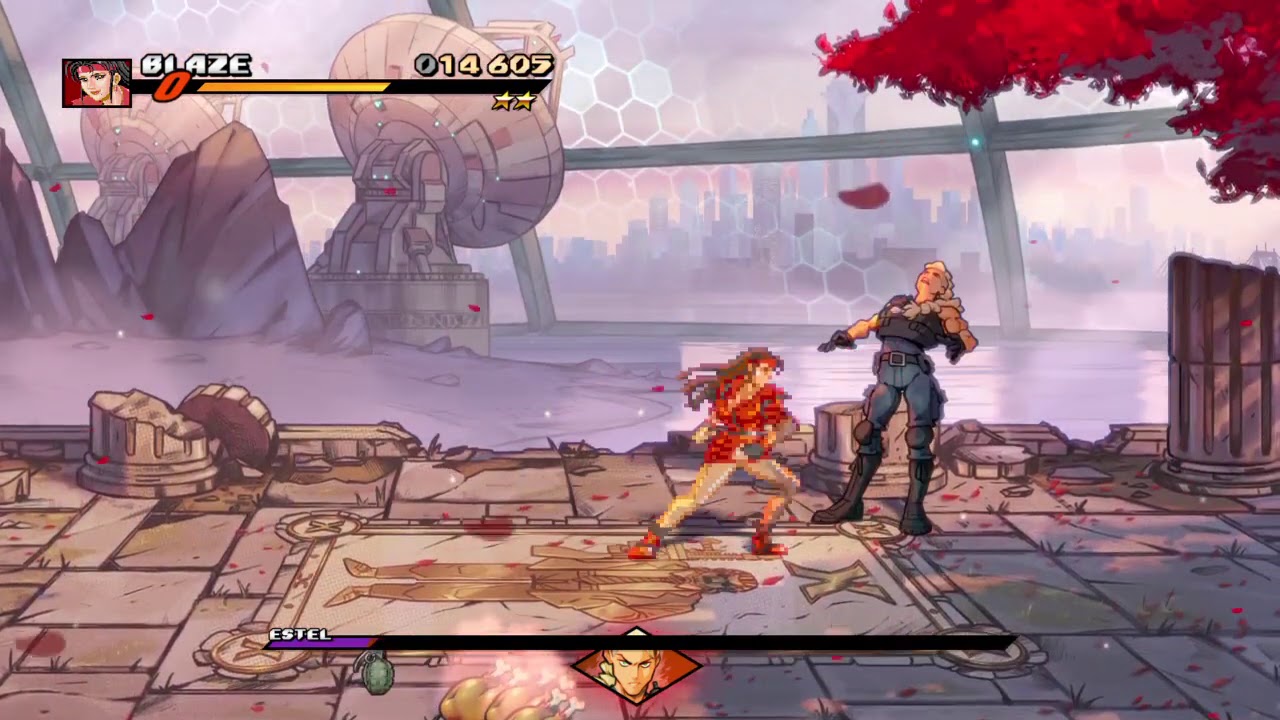 Streets of Rage 4 Boss Rush Blaze SoR1