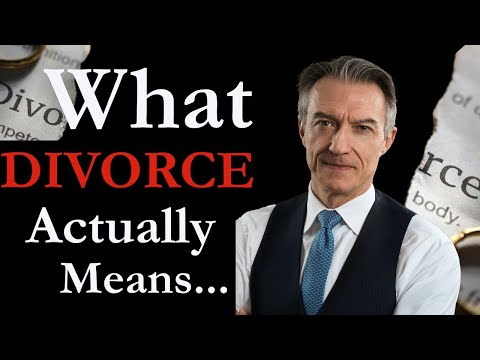James Sexton: What Divorce Actually Means Today.