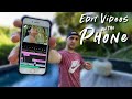 Edit Videos on Phone for Social Media  - Adobe Rush iPhone Cinematic Tutorial