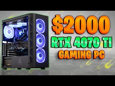 BEST RTX 4070 TI Prebuilt Gaming PC 2023 ✔ | Ryzen 7 7700X + RTX 4070 TI