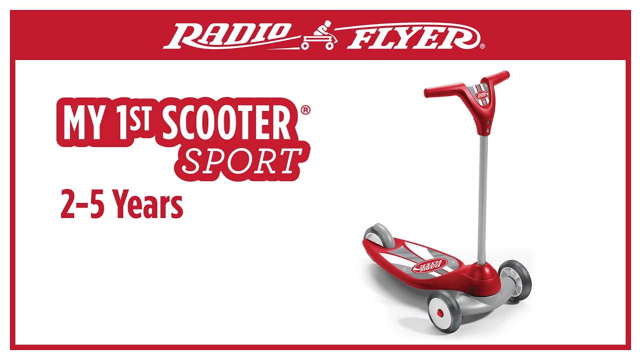 radio flyer 2 in 1 scooter