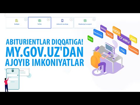 Abiturientlar diqqatiga! My.gov.uz'dan ajoyib imkoniyatlar