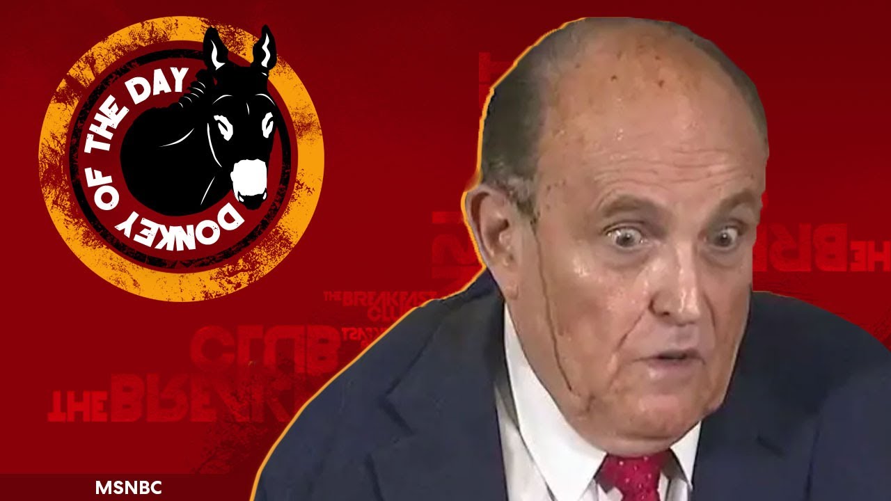 Rudy Giuliani Has Meltdown During Press Conference As Hair Dye Runs Down His Face