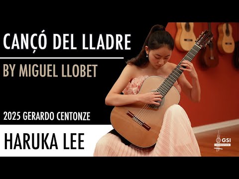 Miguel Llobet S Cançó Del Lladre Performed By Haruka Lee On A 2025 Gerardo Centonze Guitar 