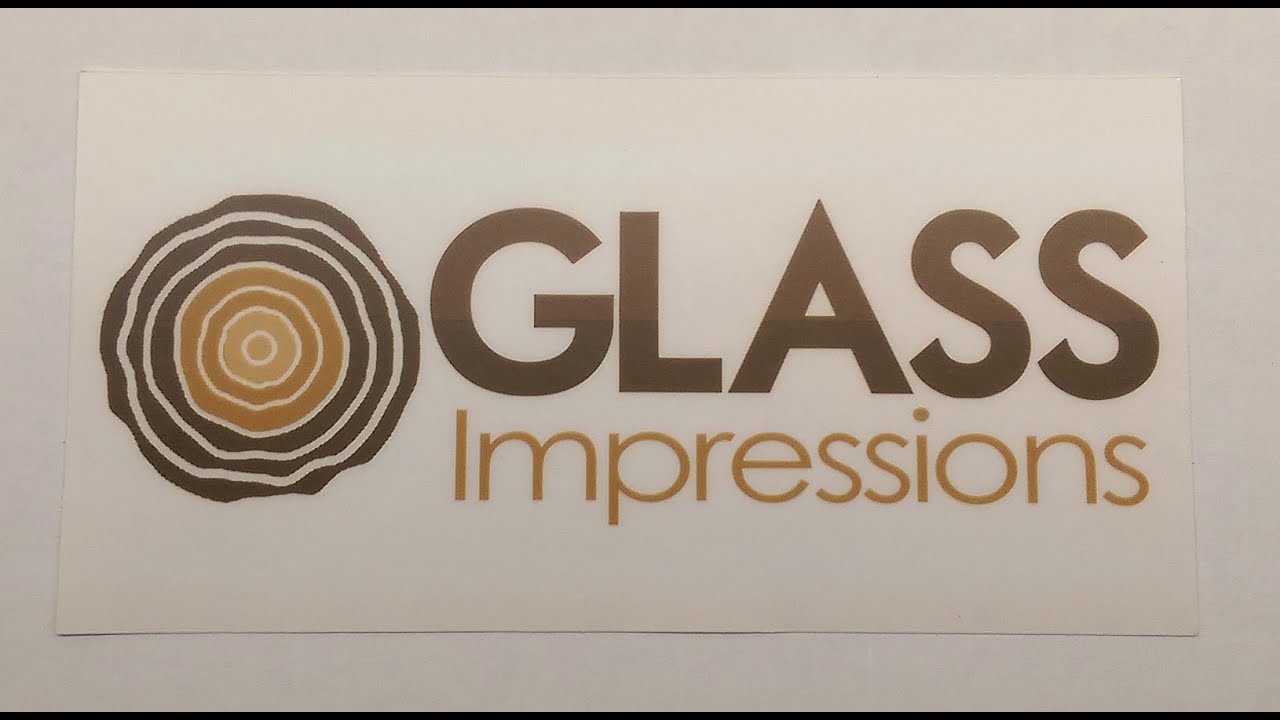 Glass Impressions Stickers!!!!!