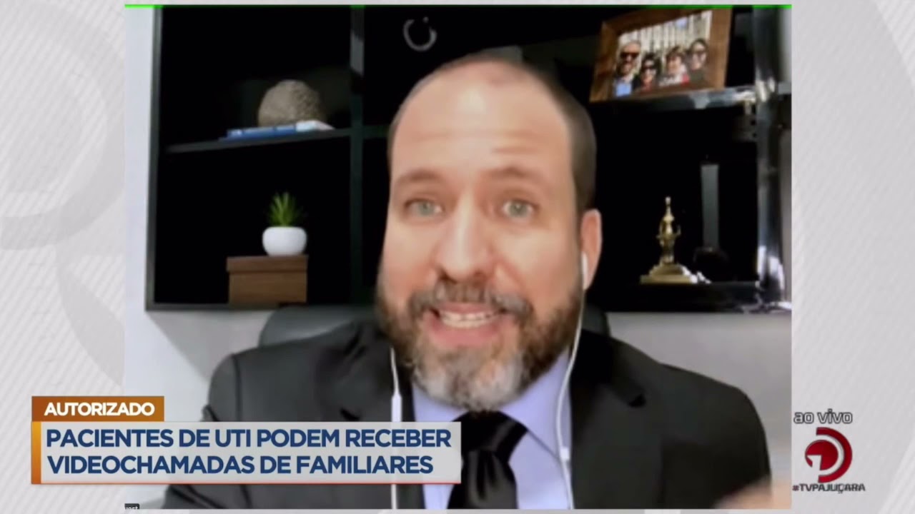 Lei garante direito a videochamada para paciente internado.