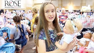 Reborn Shopping at Rose Doll Show 2019 Our First Day Shopping for Reborn Babies | Day 2