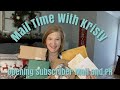 Mail Time with Kristy | December 2020 | Subscriber Mail and Fun PR