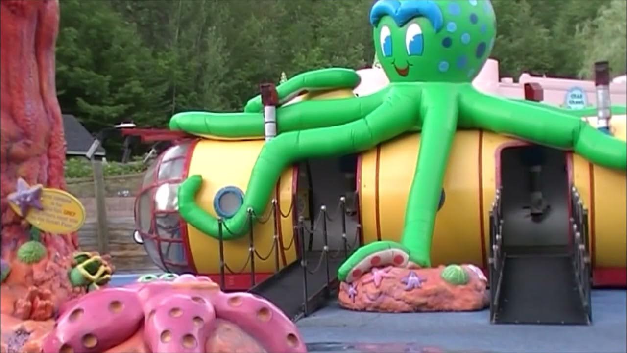 Checking Out The Splash Pad At Closing In storyland NH YouTube