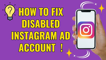 How to fix disabled instagram ad account (Easy)