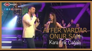 Ayfer Vardar - Kara Erik Çağala Resimi