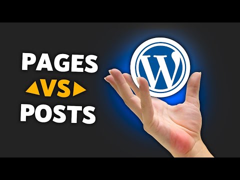 WordPress Pages vs Posts 🩵 | What is the Difference? (2026)