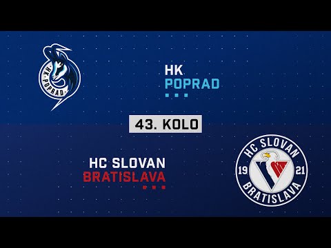 43.kolo HK Poprad - HC Slovan Bratislava HIGHLIGHTS