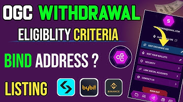 OGC Token Withdrawal Start | How to Withdrawal OGC Token In Bitget Exchange | OGC New Updates