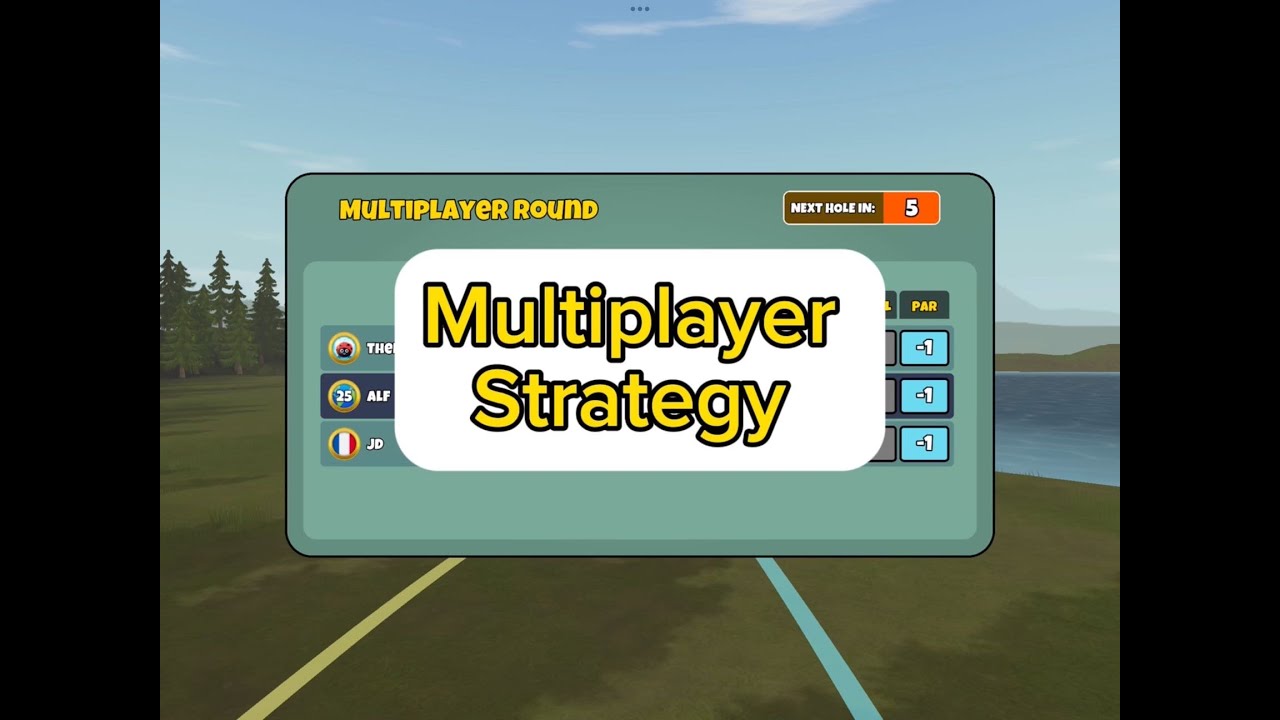 Multiplayer Strategy Tip Disc Golf Valley YouTube