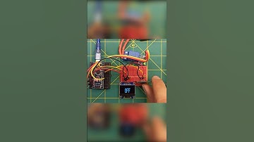 the capacitive touch sensor is shown in OLED with Arduino Nano and Relay | TTP223B #arduino #diy