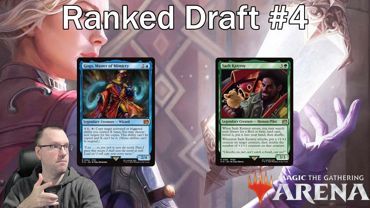 Gogo Gadget Afro Chocobo | Final Fantasy Premier Draft | MTG Arena