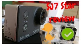 Экшн-камера SJCAM SJ7 Star 4K – распаковка, описание меню и первые впечатления