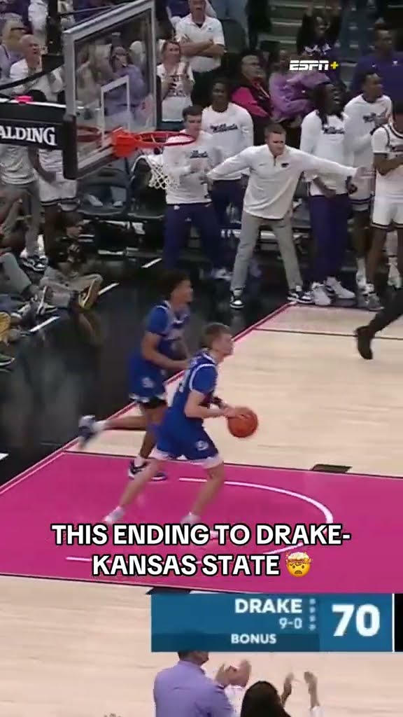 Drake beats K-State in OT to improve to 10-0 ?