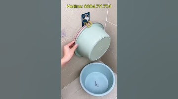 Móc treo thau chậu đa năng không cần khoan đục