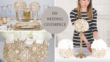 DIY Wedding Centerpiece | Wedding Decoration Ideas | DIY Bling Centerpieces