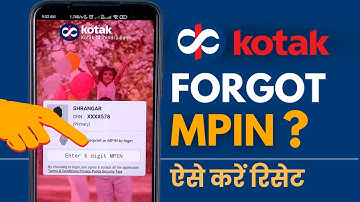 Bank Kotak MPIN Bhul Gaye to Kya Kare? Forgot Kotak Net Banking MPIN? How to Reset?