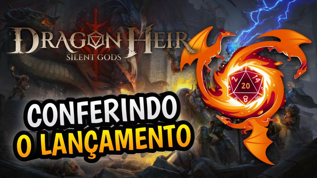 Lançou o DRAGON HEIR SILENT GODS - O Dungeons & Dragons Mobile