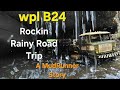 Wpl 2026 Gaz 66 B24 Rockin Rainy Road Trip A mudrunner story 👽