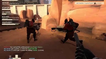 TF2 Spy DOUBLE backstab.