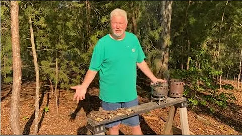 How To Make Fire With A Wallet Fresnel Lens And Damp Punk Wood