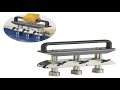 3 Station Edge Roller Bender Roofing Sheet Metal Bending Tool for 090 Degree Angle 13130mm Be