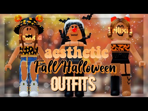 Aesthetic Fall Halloween Outfits In Roblox Trilixia Youtube - roblox aesthetic outfits halloween