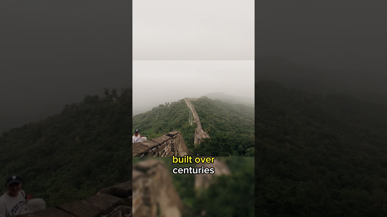 The Great Wall of China: A World of Wonders 🏯 #Did You Know Now #fact #shorts #facts #youtubeshorts