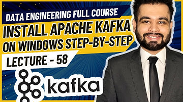 Install Kafka on Windows PC | Data Engineer Full Course | Lecture 58 #kafka #apachekafka