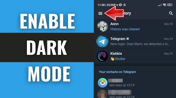 How to Enable Dark mode on Telegram App