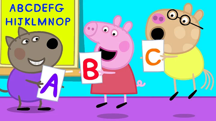 Peppa Pig ABC Song | Learning Alphabet for Childre...