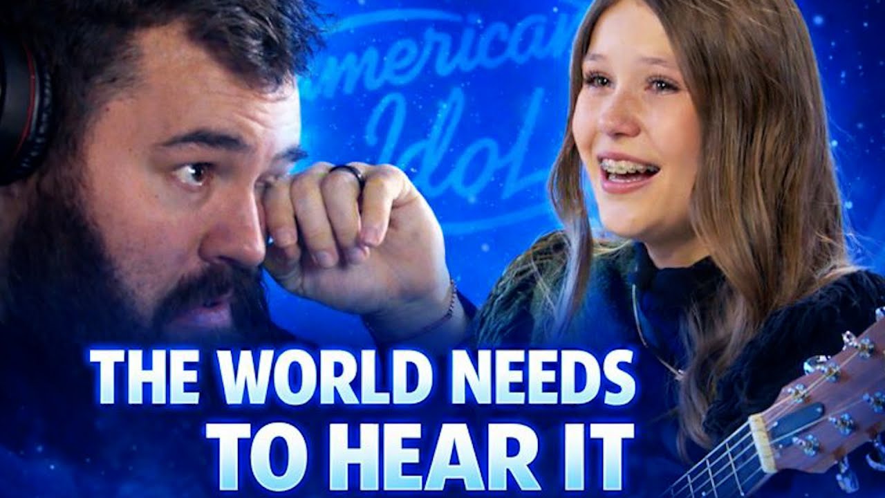 Vocalist emotional reaction to Khloe Grace Audition on American Idol 2026 - Forever 13
