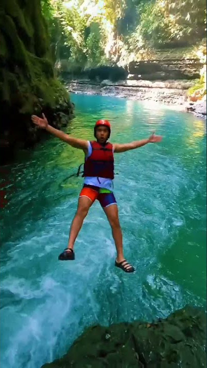 BODY RAFTING PANGANDARAN #pangandaran #short #greencanyon #bodyrafting #greencanyonpangandaran