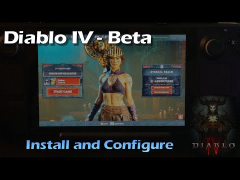 Steam Deck: Install Diablo IV Beta (Internally, Externally and as a Shared Battle.net game)