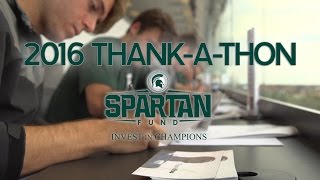 Spartan Fund: Thank-A-Thon 2016
